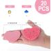 WLLHYF 20 Pieces Compressed Facial Sponges Natural Cellulose Facial Cleaning Sponges Professional Cosmetic Spa Sponges for Face Cleansing Makeup Removal Pore Exfoliating (Heart-pink) - Buy Online on GoSupps.com