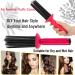 Rose Curling Roll Comb for Women - 17 Teeth Round Styler for Fluffy, Curly Hair - Buy Online on GoSupps.com