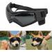 PETLESO Dog Goggles - Anti-UV Safety Sunglasses for Small/Medium Dogs | Eye Protection in Black - Buy Online on GoSupps.com