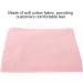 Verdant Touch Salon Bed Cover - Soft Cotton Massage SPA Couch Cover with Face Hole - Pink | Ideal for Beauty Salons - Buy Online on GoSupps.com
