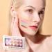 Concealer Blender Palette Concealer Contour Palette - 18-Color Brightening Face Cream Waterproof Makeup Beauty Palette for Sale Swim - Buy Online on GoSupps.com