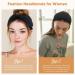 Carede Wide Headbands for Women - 6 Pack Black Turban Headbands for Yoga Workout and Sports - Buy Online on GoSupps.com