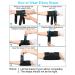 Elbow Brace with 2 Removable Splint - Adjustable Cubital Tunnel & Compression Sleeve for Tennis Elbow Relief | Arthritis & Tendonitis Support for Men & Women - Buy Online on GoSupps.com