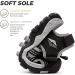 Kids Closed Toe Sandals - Boys/Girls Non Slip Summer Shoes - Size 11.5 Little Kid - Chic Black - Buy Online on GoSupps.com