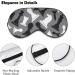 Chess Game Pieces Sleep Mask - Adjustable Strap Eye Cover for Sleeping and Travel - Blocks Light for Men and Women - Buy Online on GoSupps.com