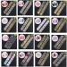 Fashion 3D Decoration Mixed Style Metallic Decor Gold Moon Star Beads Rivet Studs Mix Metal Nail Art Decoration(06) Style06 - Buy Online on GoSupps.com