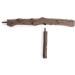 Mogoko Natural Wood Bird Perch Stand - Hanging Multi Branch Perch for Parrots, Parakeets, Cockatiels, Conures, Macaws, Love Birds, Finches - Style 1 - Buy Online on GoSupps.com