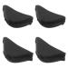 iplusmile 2Pair Shoe Filler Sponge Toe Plug Shoes Too Big Inserts Heel Pads for Shoes That are Too Big (Black)