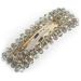 styleBREAKER ladies hair clip rectangular with plastic pearls and clip closure hair clip clip 04027007 color: gray