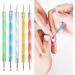 MSKS 5Pcs Two Way Nail Dotting Pen Set for DIY Nail Art Design - Gel Polish Decoration Tool - Buy Online on GoSupps.com