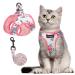 Fayogoo cat dishes Cat linen dishes for cats cat dishes with a leash with a line -proof cat dishes.
