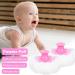 Lot de 2 grandes houppettes moelleuses pour le corps - Applicateurs de poudre parfum s pour le visage - Rose - Peluche douce - Pour nouveau-n enfant adulte fille voyage bain - Buy Online on GoSupps.com