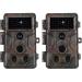 2nd.Wild camera wildlife camera 32MP Photo 1296p H.264 MP4/MOV Video hunting camera with audio motion detector Night vision further angle waterproof IP66