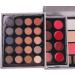 Oshhni Makeup Kit Set Multicolor Eyeshadow Palette with Eyeshadow Blusher Eyebrow Powder Eyeliner Pencil for Holiday Daily Use Girls Argent - Buy Online on GoSupps.com