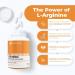 New 1000mg HIGH STRENGTH L Arginine Tablets - Pure Arginine Powder Powerful Nitric Oxide Supplement Boost Protein and Creatine Synthesis Stamina and Athletic Dominance Designed for Men requiring Peak Performance and Endurance Non-GMO Gluten-Free - 270 Veg - Buy Online on GoSupps.com