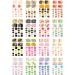 22 Sheets Toe Stickers Full Wraps Toenail Polish Strips for Women Strips Self Adhesive Decals Toe Stickers Full Wraps for Women Art Toe Polish Stickers Full Style Fh13 - Buy Online on GoSupps.com