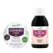 HerbalGem Organic Smoking Syrup for Smoker's Breathing Well-Being 250 ml + Throat Gums for Smokers 45GR