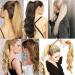 Buy SEGO Ponytail Extension - Heat-Resistant Hair Braid with Butterfly Clamp | 45 cm Realistic Hair Piece for Effortless Style - Buy Online on GoSupps.com