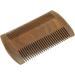 Peigne Moustache Emp che les Dents Arrondies Statiques Prise Confortable Peigne Barbe en Bois Double Face Taille Compacte pour un Usage Quotidien des Hommes - Buy Online on GoSupps.com