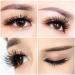 Reusable Self-Adhesive False Eyelashes No Glue Lashes Eyelashes Easy To Put On Handmade False Eyelashes for Women and Girls 2 Pairs (W09) - Buy Online on GoSupps.com