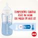 Nuk First Choice+ Baby Bottles Starter Set | 0-6 Months | 4 BPA-Free Bottles with Temperature Control & Box | Anti-Colic Valve | Gray & White | 5-Part Set - Buy Online on GoSupps.com