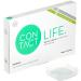 Contact life natural monthly lenses soft 6 pieces / BC 8.90 mm / dia 14.20 mm / -1 diopttria -1.0 diopters 8.9 millimeters 14.2 millimeters 6