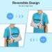 Supregear Grey S Arm Sling Shoulder Immobilizer - Rotator Cuff Support Brace for Men & Women - Comfortable Medical Arm Strap for Shoulder Injury & Fractured Bones - Buy Online on GoSupps.com
