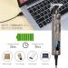 URAQT Cordless Hair Clippers for Men - Electric Beard Trimmer and Precision T-Blade Shaver Kit with Guide Combs - Silver - Buy Online on GoSupps.com