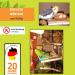 Smart Bird Toy & Feeding Board: Coconut Shell Sitting Board with Removable Bowl - Ideal for Happy Birds - Shop Internationally! - Buy Online on GoSupps.com