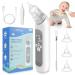 Nasal Aspirator for Baby MYPIN Electric Nose Aspirator for Toddler Baby Nose Sucker Automatic Nose Cleaner with 3 Silicone Tips Adjustable Suction Level Music and Light Soothing Function HT0078-Gray