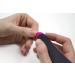 StylFile 6-Pack Curved Nail File with 240/400 Grit for Manicures - Professional 3-in-1 Emery Boards for Nails with Cuticle Pusher Under-Nail Skimmer - Premium Nail Products and Nail Essentials - Buy Online on GoSupps.com