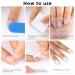 Transparent Nail Adhesive Stickers - 15 Sheets 360 Double-Sided Sticky Pads for Artificial Fingernails - Ideal for Nail Studios - Buy Online on GoSupps.com