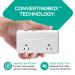 200W Travel Voltage Converter 220V to 110V - EU AU UK Adapter for Clippers Shavers & Trimmers - Circuit Breaker Included - Buy Online on GoSupps.com