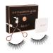 MLEN Dual Magnetic Eyelashes - Soft Magnets False Eyelashes Reusable 3D Lashes Extension with Tweezers NO Eyeliner and Glue Free (Style A) ELEGANT LADY
