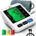 Panacare 2.0 fully automatic upper arm blood pressure meter 3-colored large display with backlight |German language |2users & 198dats |Cuffs of 22-42cm blood pressure monitor (black)