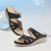 Ortho+Rest Women's Orthotic Slides | Comfortable Orthopedic Sandals with Arch Support | Walking Sandals - Size 9, Black - Buy Online on GoSupps.com