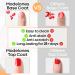 Modelones No Wipe Gel Top Coat and Base Coat Set - 10ml (2Pcs) | UV LED Drying, Long Lasting, Glossy Shine - Buy Online on GoSupps.com