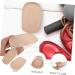 FRCOLOR 2pcs Forefoot Cushion Heels - Running Insoles for Men & Women - Invisible Achilles Tendon Pad - Leather Inserts for High Heels & Closed Toe Shoes - Buy Online on GoSupps.com