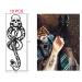 CHASPA 10 Pcs Dark Mark Death Eater Temporary Halloween Tattoo Set - Buy Online on GoSupps.com