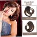 FRCOLOR 1pc Air Bangs Human Hair Clip on Fringe Bangs Clip on Bangs Dark Brown Clip in Fringe Clip-in Hair Extension Fake Fringe Bang Woman Wig Woman Clip Hair Fringe Cute Hair Extensions - Buy Online on GoSupps.com
