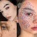 Self Adhesive Rhinestone Stickers - 2640 Pieces Face Gems for Makeup & DIY - 16 Sheets Bling Jewels Stickers - 4 Sizes & Colors Included - Buy Online on GoSupps.com