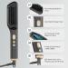 DAILYLIFE Hair Straightener Brush - Ionic Heat Comb with Digital Display Oil-Infused Dual Voltage 9 Temperature Settings for Women - Perfect for International Shipping - Buy Online on GoSupps.com