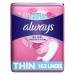 Always Thin Daily Wrapped Liners Unscented 162 count