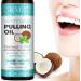 Mint Oil Pulling Bain de bouche avec gratte-langue Pull naturel l'huile de noix de coco pour le blanchiment des dents l'haleine fra che le blanchiment des dents et des gencives plus (474ml2pack) 237 ml (Lot de 2) - Buy Online on GoSupps.com