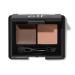 e.l.f  Eyebrow Kit  Brow Powder and Wax Duo  Long Lasting  Defines  Shapes  Fills  Contours  Dark  Fuller  Thicker  More Defined Brows  Brush Included  0.13 Oz Dark 0.13 Ounce (Pack of 1)