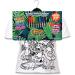 Splat Planet Color in Zoo T-Shirt | 10 Non-Toxic Washable Magic Pens | White 7-8 Years - Buy Online on GoSupps.com