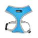 Puppia Soft Harness II - Soft dog harness for small and medium sized dogs - very comfortable and adjustable Sky Blue XL