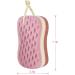 Dravency Large Body Scrubber Sponge Set - Bath Loofah Sponge for Women and Men - No Disintegration or Mould - Buy Online on GoSupps.com