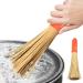 Kitchen Cleaning Brushes | Cleaning Scrubber Wok Brushes Frying Pan Scraper Dish Frying Pan Brushes for Platecast Steel Pots and Pans - Buy Online on GoSupps.com