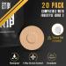 Skin Grip Freestyle Libre 3 Adhesive Patches - 20 Pack Tan | Waterproof & Sweatproof Sensor Cover for 10-14 Days - Buy Online on GoSupps.com